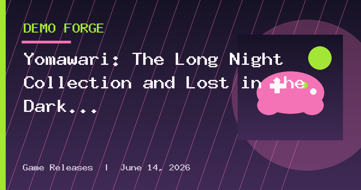 Yomawari: The Long Night Collection and Lost in the Dark Coming to PS5